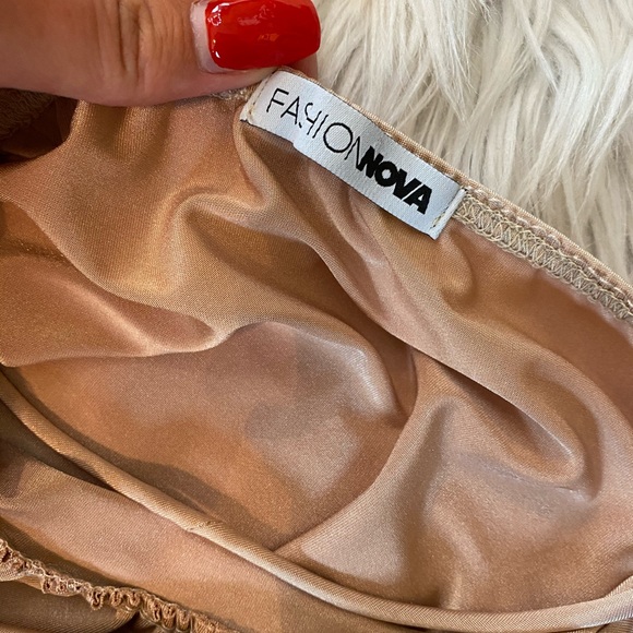 Fashion Nova Low Cut Top - Picture 2 of 3